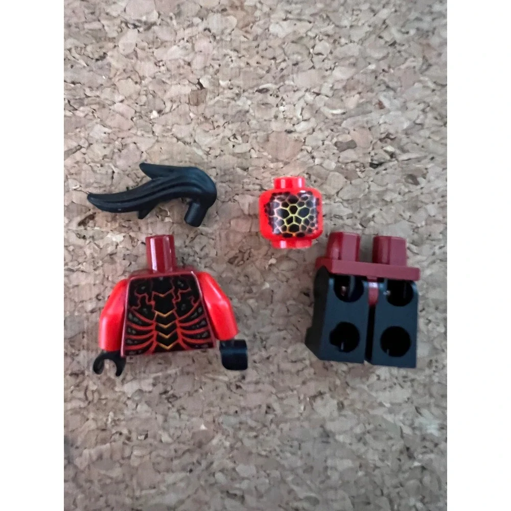 LEGO Nexo‎ Knights 70338 Ultimate Flama Minifigure Set Red Good Condition